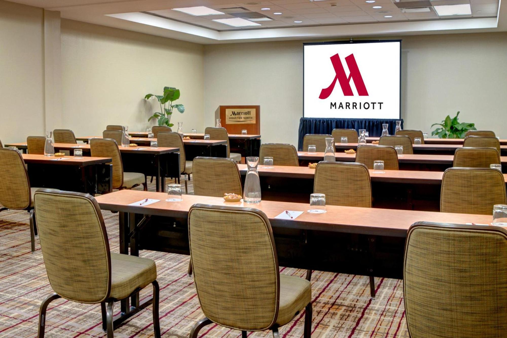 Hotel Houston Marriott North Exterior foto